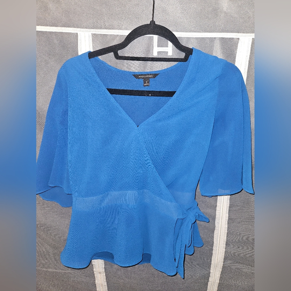 Banana Republic Peplum Blouse